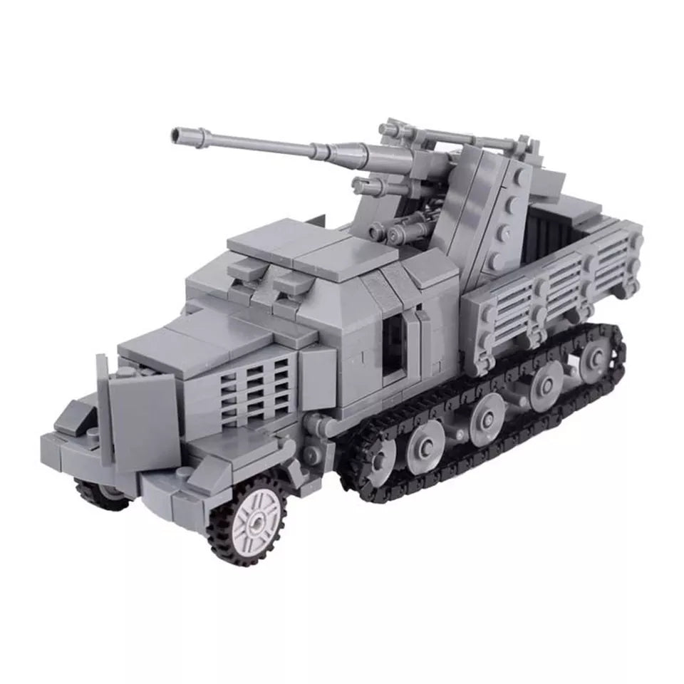 WW2 German Army Sd.Kfz. 251/17 Half-Track — Brick Block Army