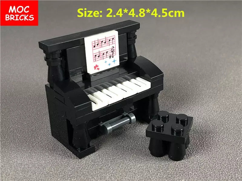 custom lego piano 