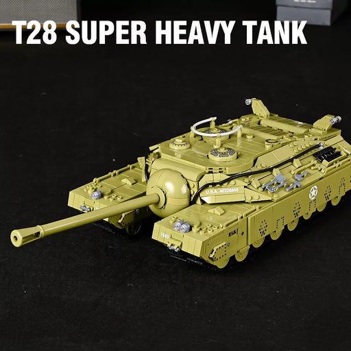 WW2 US Army T28 Super Heavy Tank
