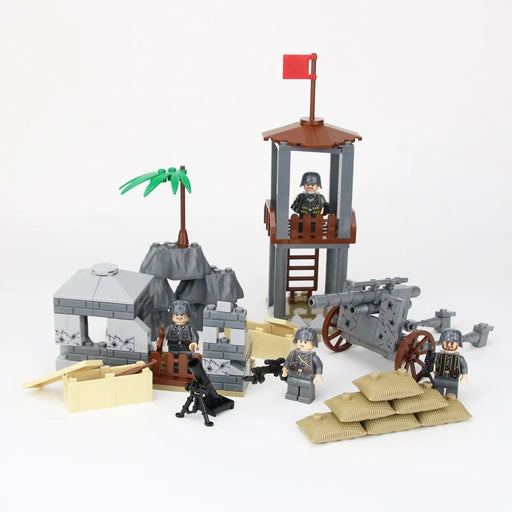 WW2 German army checkpoint