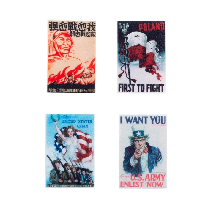 WW2 Propoganda Posters x4