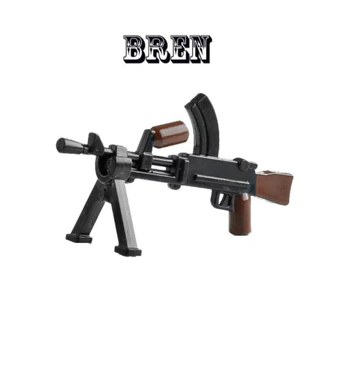 WW2 British Bren Light Machine Gun,