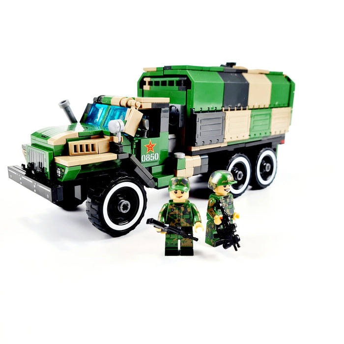 PLA Military Cargo truck build kit