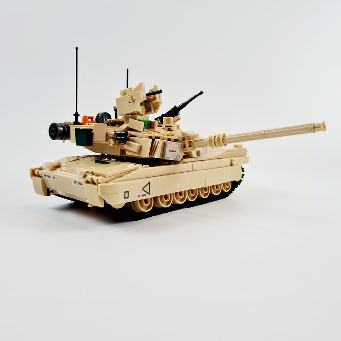Custom brick built US Army M1A2 Main Battle Tank MOC