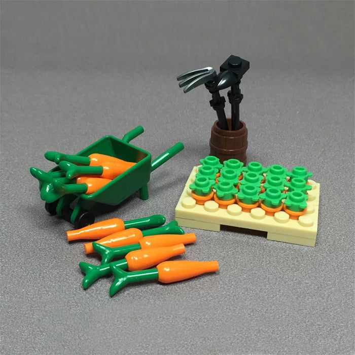MOC brick built mini carrot Brickblockarmy