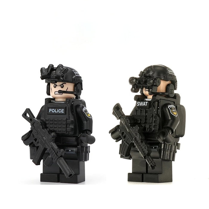Custom Beijing SWAT figures