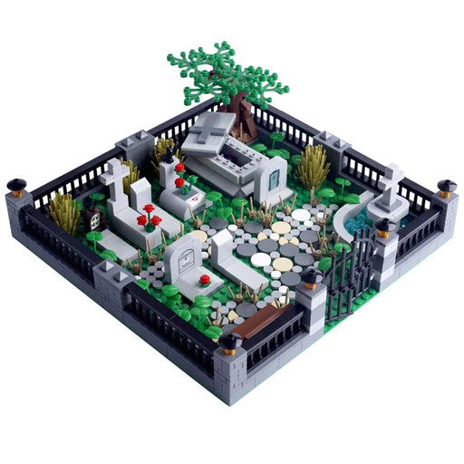 The Awfully Eerie Graveyard custom moc