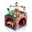 The Ghastly Farm halloween brick build kit