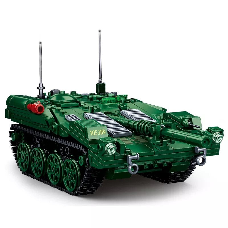その他 VINTAGE SWEDISH MILITARY TANK CASE Swedish Strv 103B S-Tank — Brick Block Army