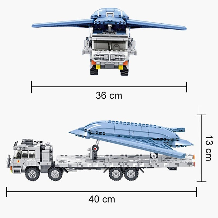 PLAAF GJ-11 Sharp Sword UCAV custom build kit