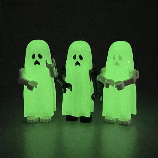 Glow In The Dark Skeleton Ghosts x3