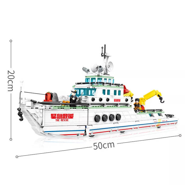 (CMSA) Rescue Ship & Helicopter