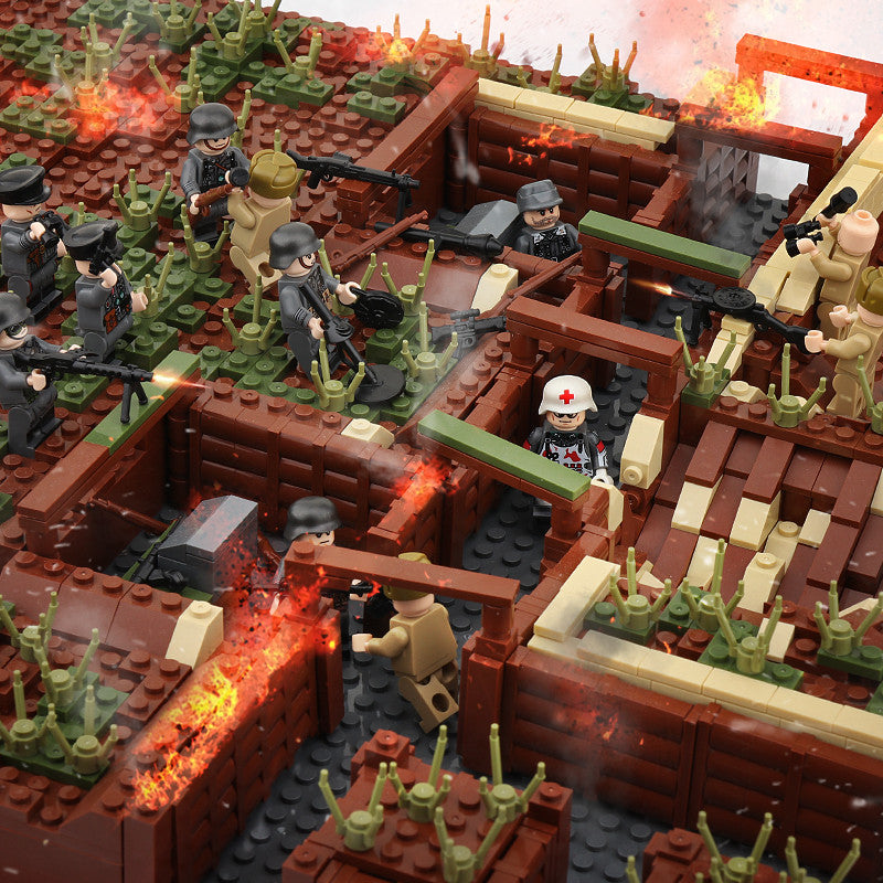 WW2 German/Soviet Eastern Front MOC — Brick Block Army