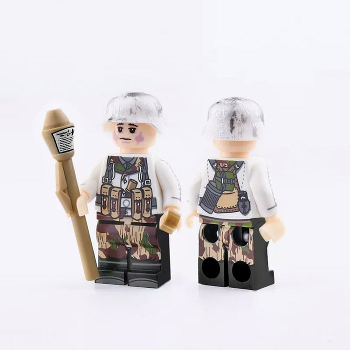 WW2 German Infantry with Erbsenmuster/ Splittertarnmuster Camouflage x ...