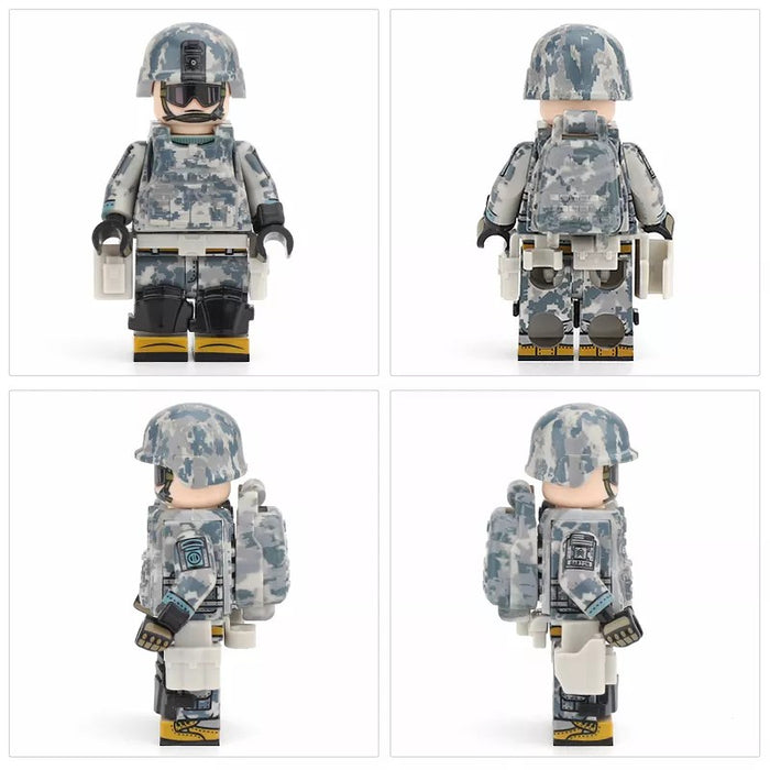 US Army 82nd Airborne infantry figure