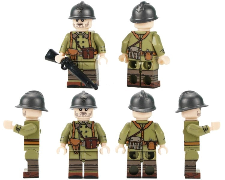 WW2 Armée de Terre custom figures 