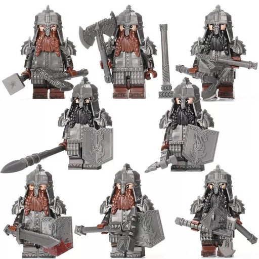 Dwarfs of the Mountain figures x8