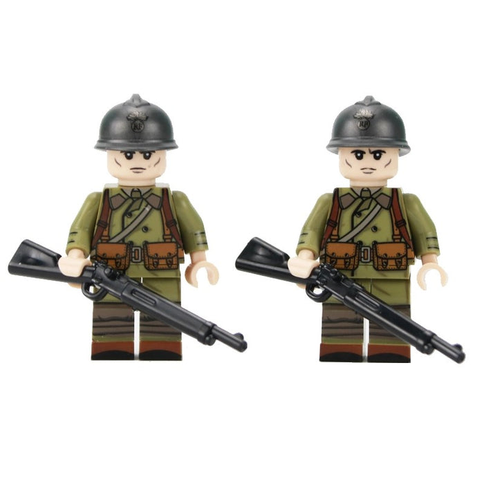 Custom ww2 french army figure