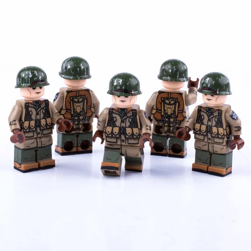 Korean War (1951) US Army 2nd Infantry Division soliders custom figures