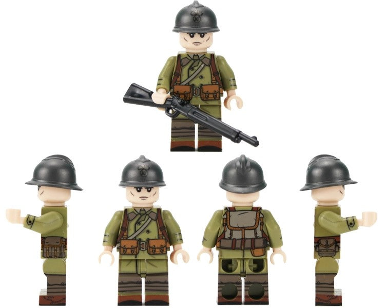 WW2 Custom French army figures