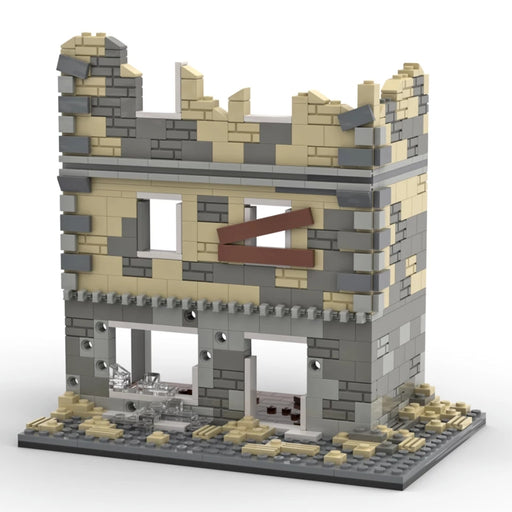 War ravaged building kit MOC