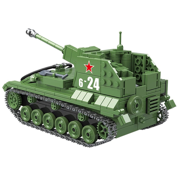 WW2 Soviet SU-76 SPG