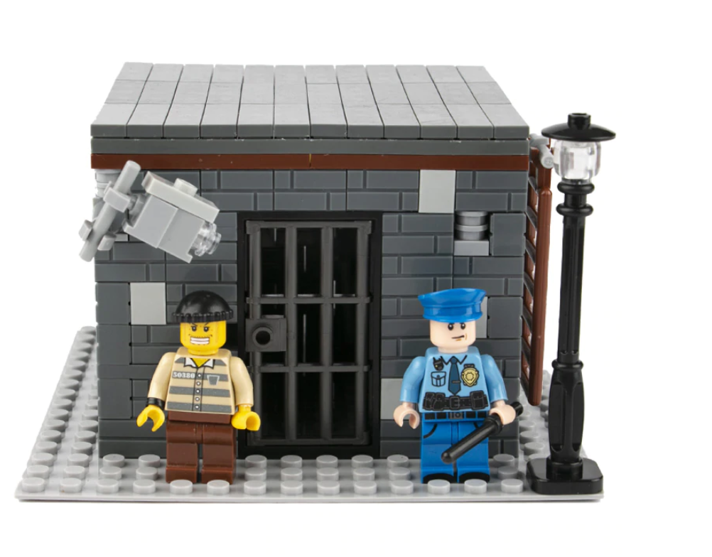 City Jail Cell MOC — Brick Block Army
