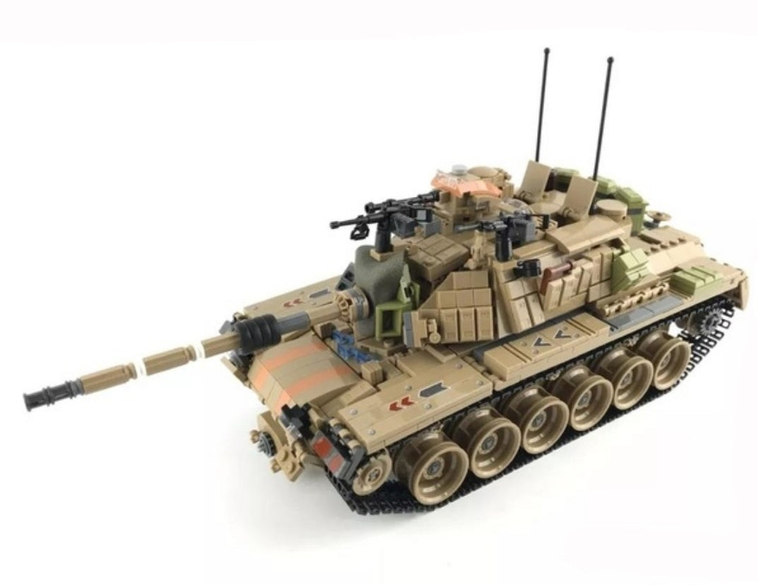 Israeli M60 Magach Main Battle Tank — Brick Block Army