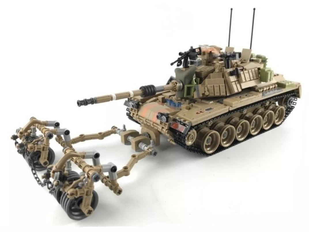 Israeli M60 Magach Main Battle Tank — Brick Block Army