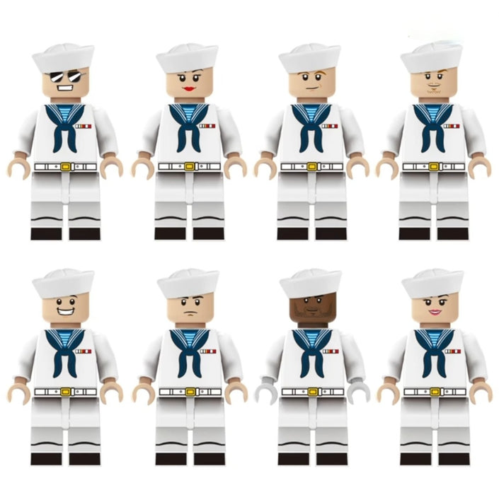 Marine Navy Sailors x8