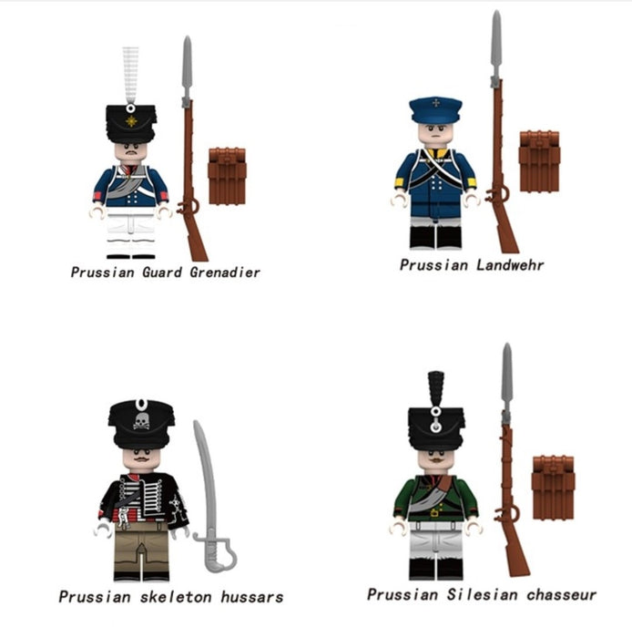 Napoleonic Era Royal Prussian Infantry x4