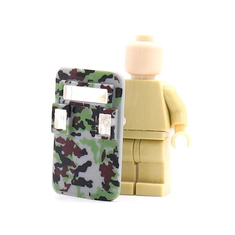 Lego Police Riot Shield Tactical Camo Riot Shields x 10 — Brick Block Army