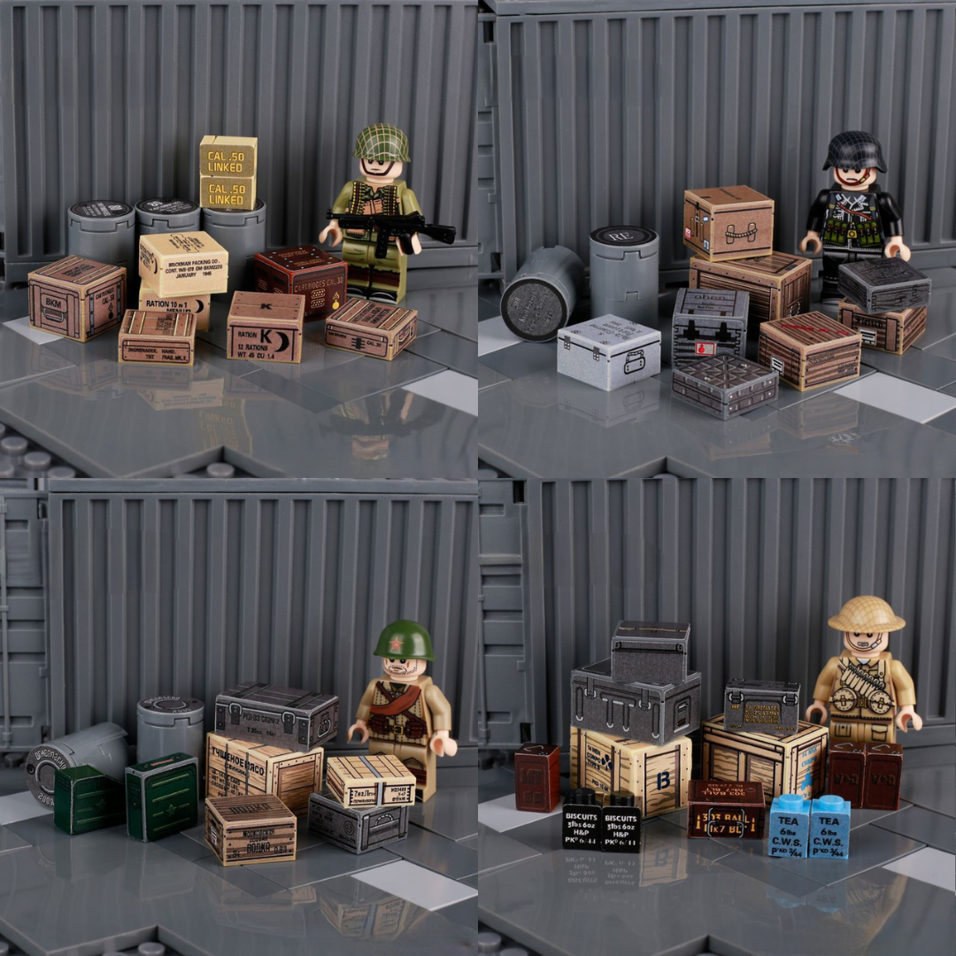 WW2 National Supplies — Brick Block Army