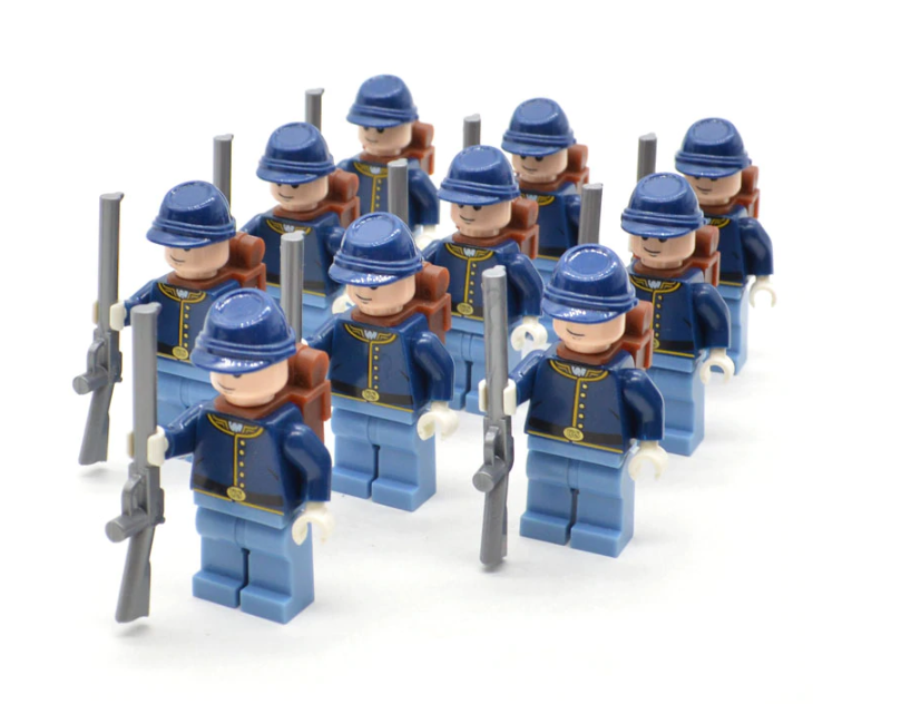 custom fig Union Soldiers 