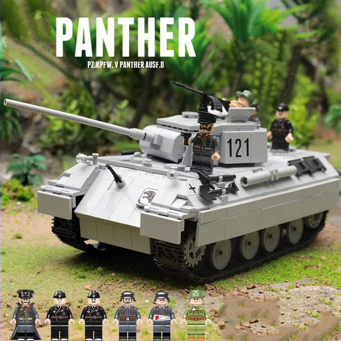 WW2 Panther AUSF.D Medium Tank