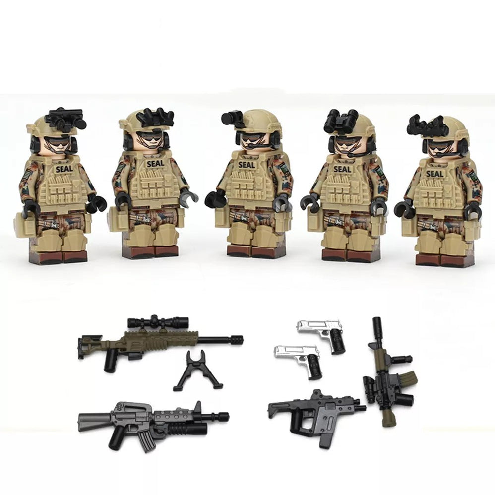 Modern Military Figures — Brick Block Army