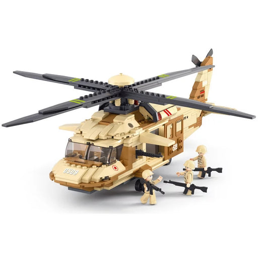 compatible lego UH-60 helicopter
