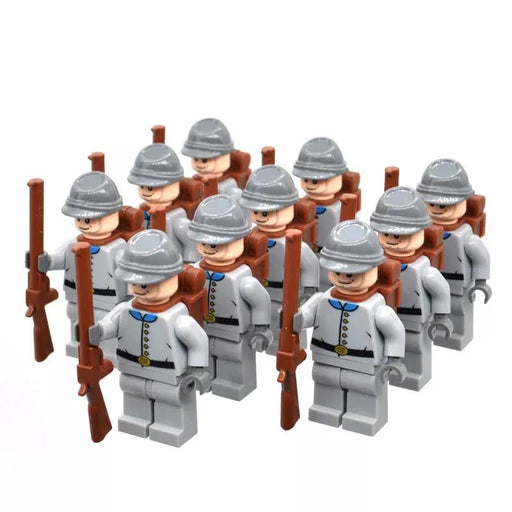 Confederate soldiers figures