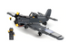 custom lego P-40 curtis fighter aircraft