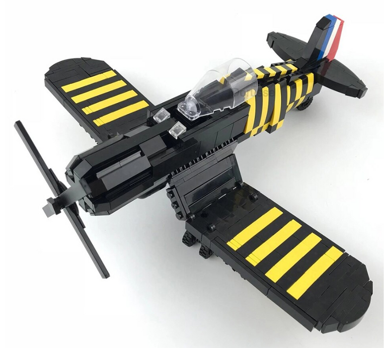 custom lego f4u corsair fighter bomber