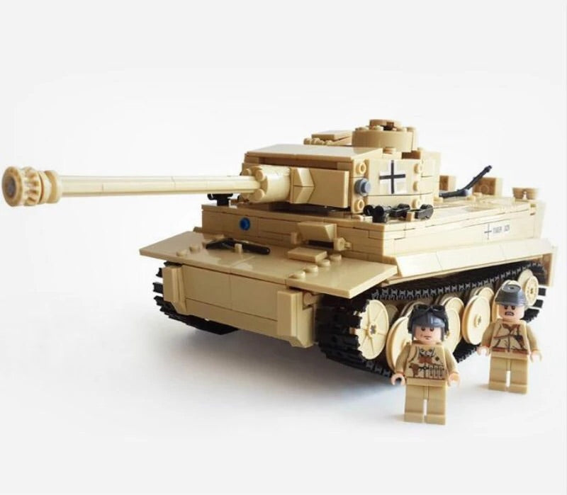 ww2 german army tank comparible lego army tank