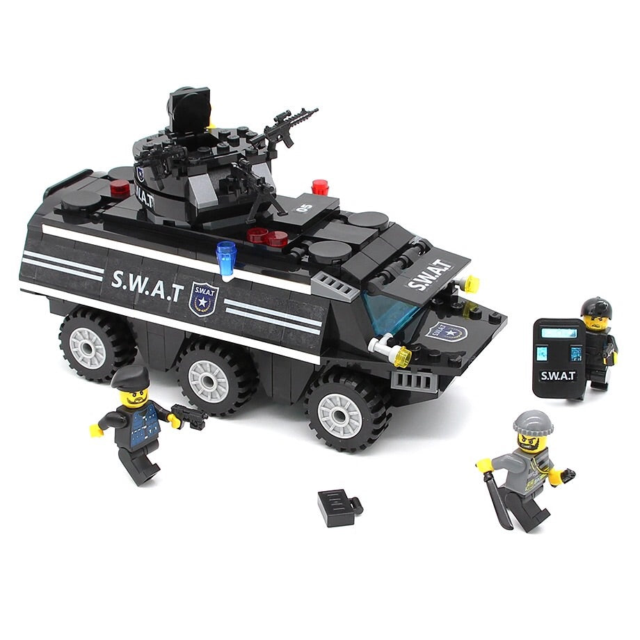 Police toy truck