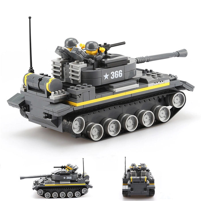 compatible lego tank