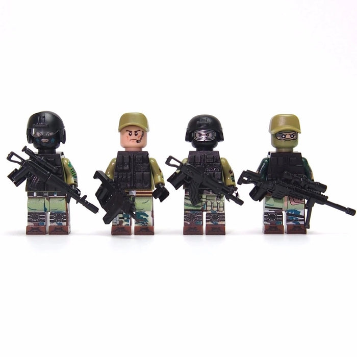 compatible lego Russian army squad