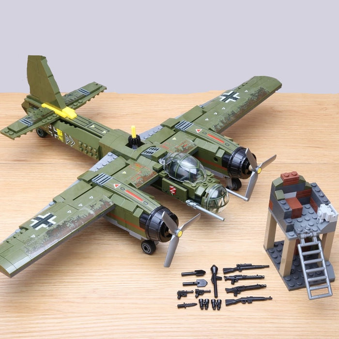 compatible lego Ju-88 building kit