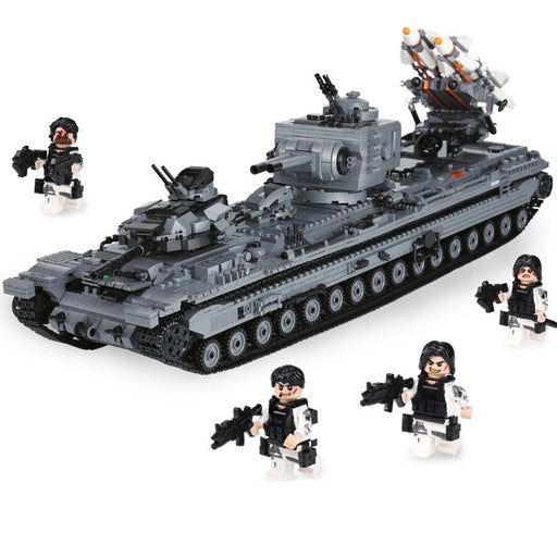 compatible lego KV-6 Soviet tank
