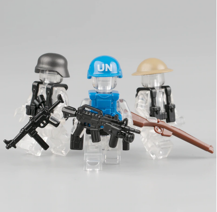 compatible lego military weapons and gear accessories
