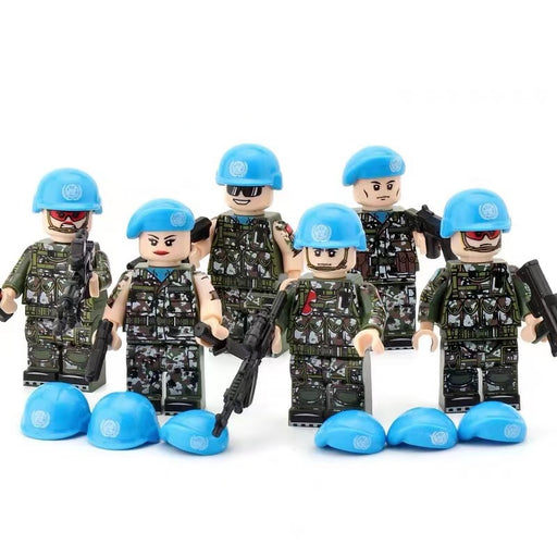 Chinese UN Peacekeeping Team x6