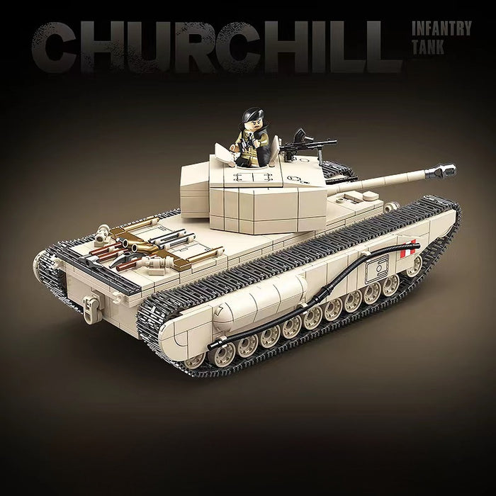Custom british Churchill mk4 tank kit