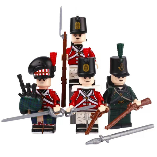 Napoleonic Era Bitish Infantry x4